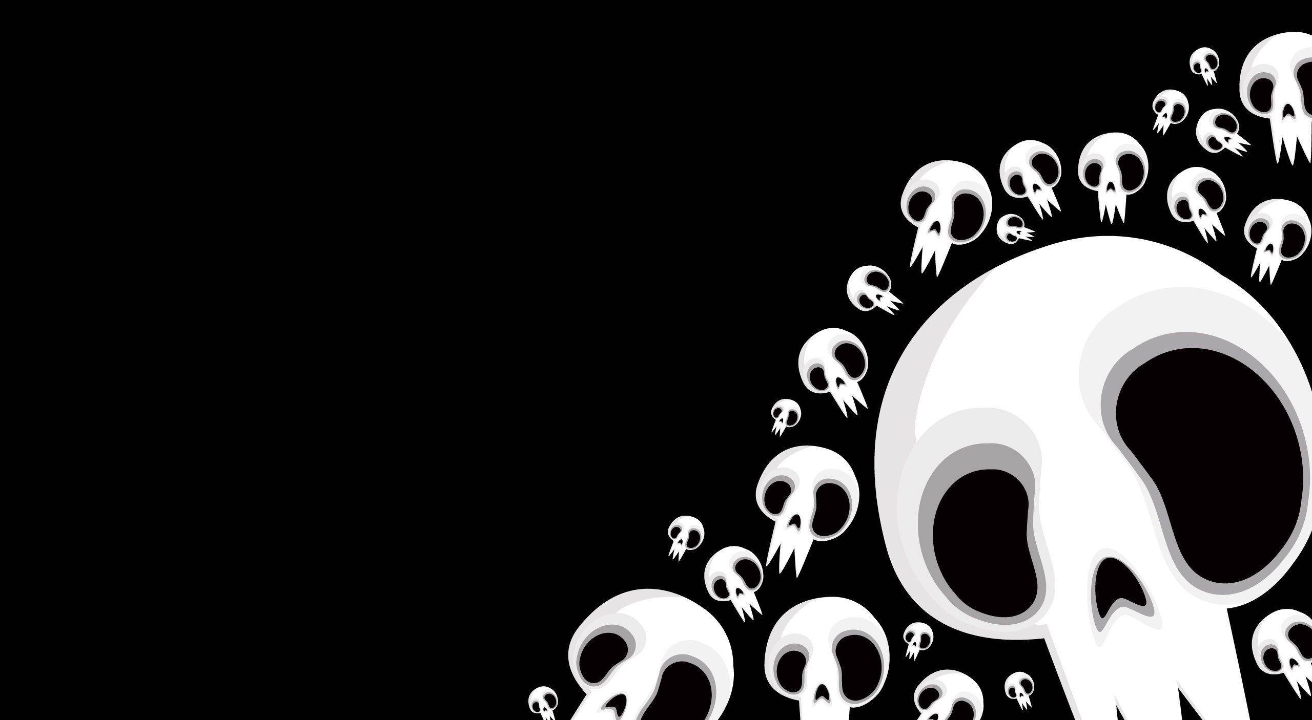 Minimalist And Cute Skeleton Iphone Wallpaper