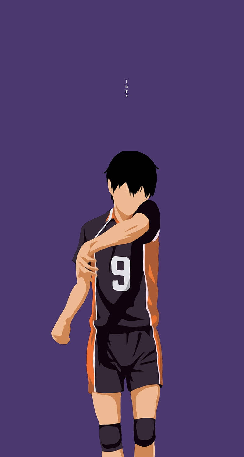 Minimalist Anime Phone Tobio Kageyama Wallpaper