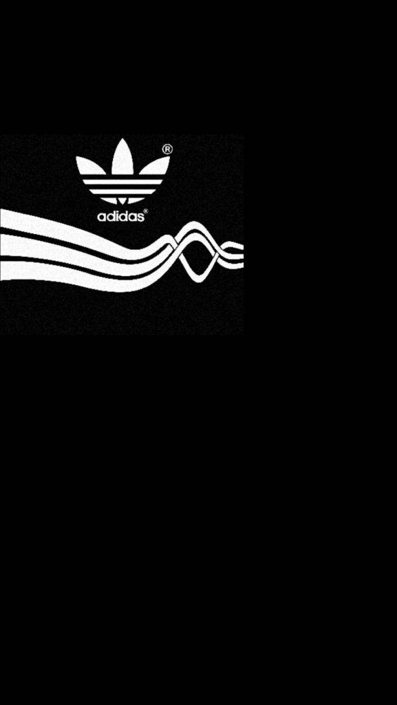 Minimalist Black Adidas Iphone Wallpaper