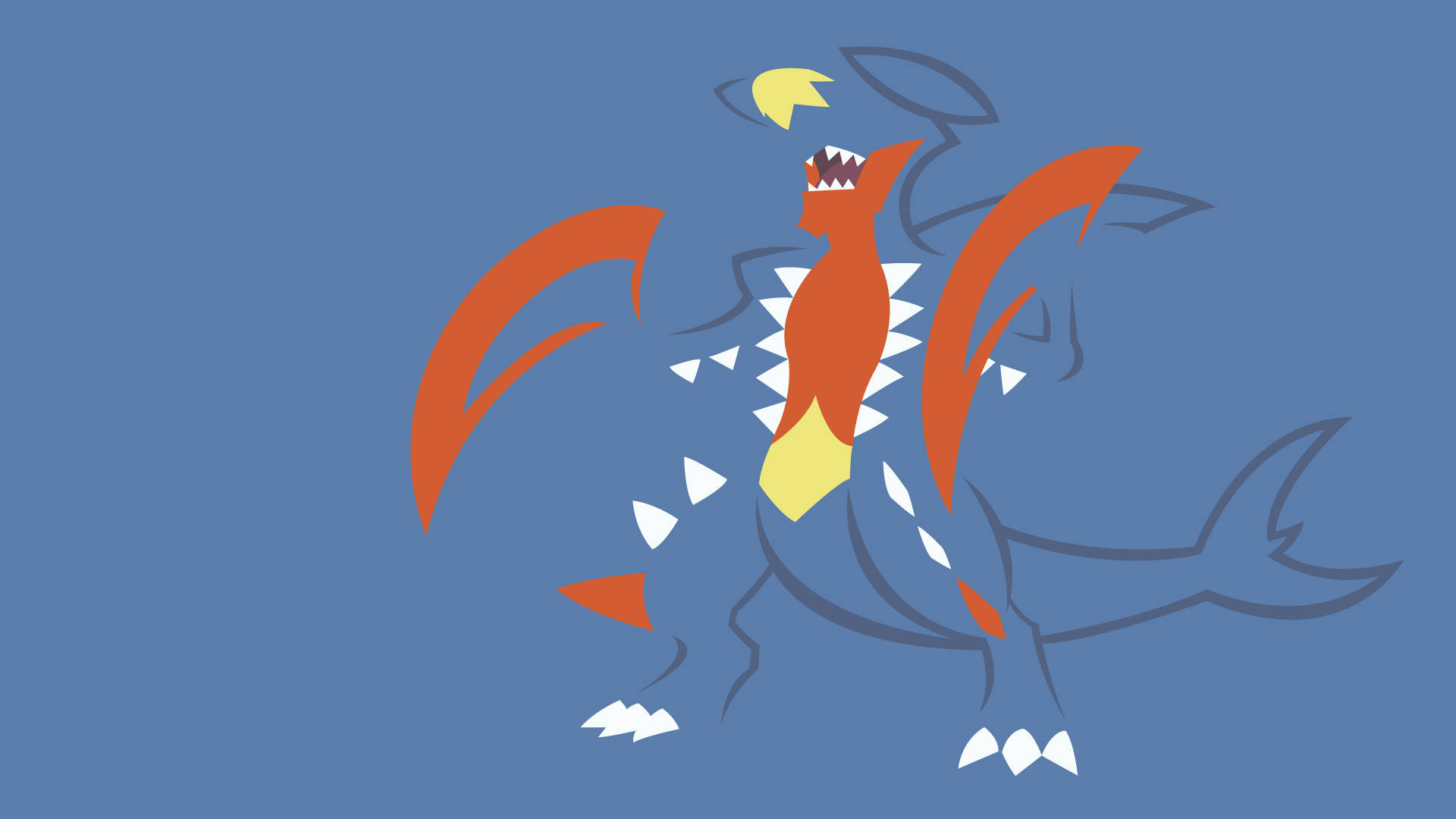 Download Pokémon Garchomp Painting Wallpaper | Wallpapers.com