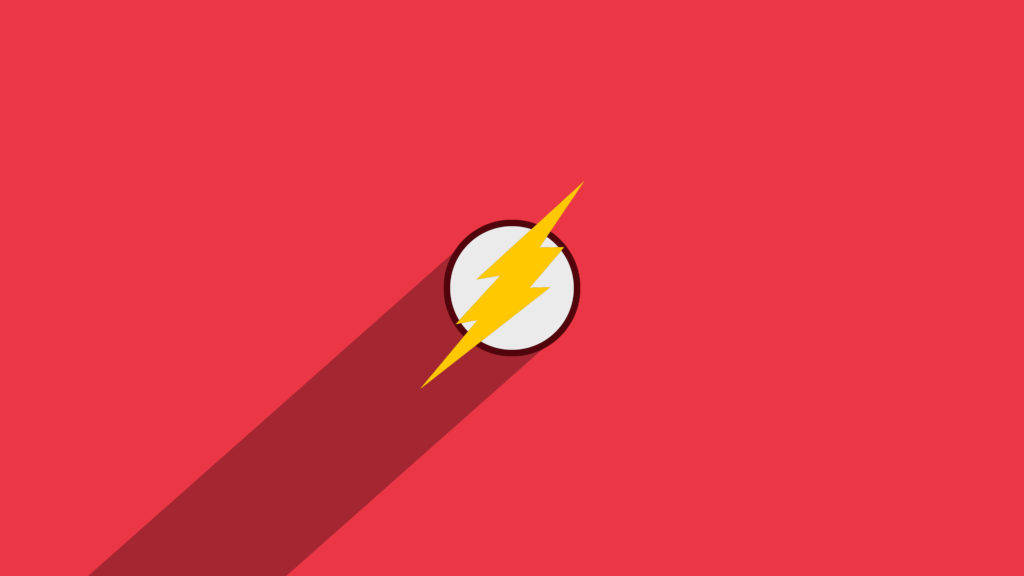 Minimalist Graphic The Flash 4k Wallpaper