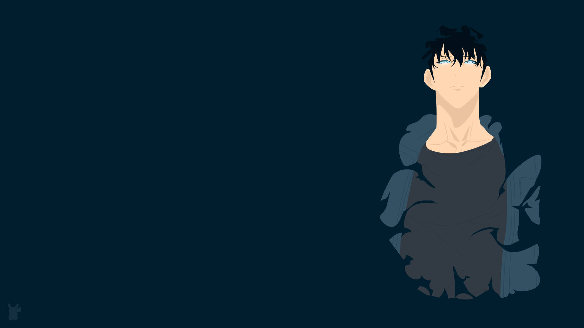 Download free Minimalist Jinwoo Solo Leveling 4k Fanart Wallpaper -  MrWallpaper.com