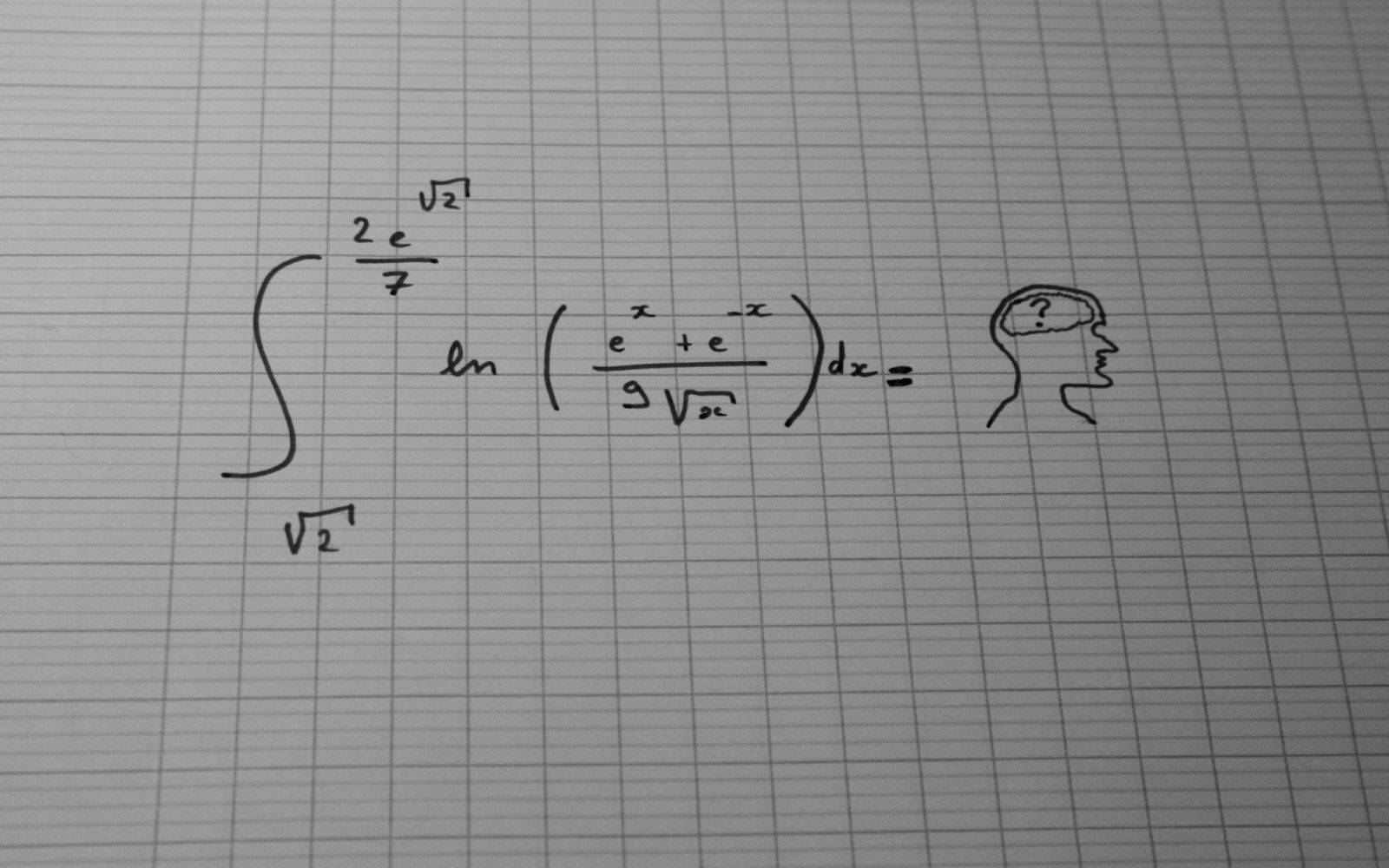 Minimalist Math Equation Wallpaper