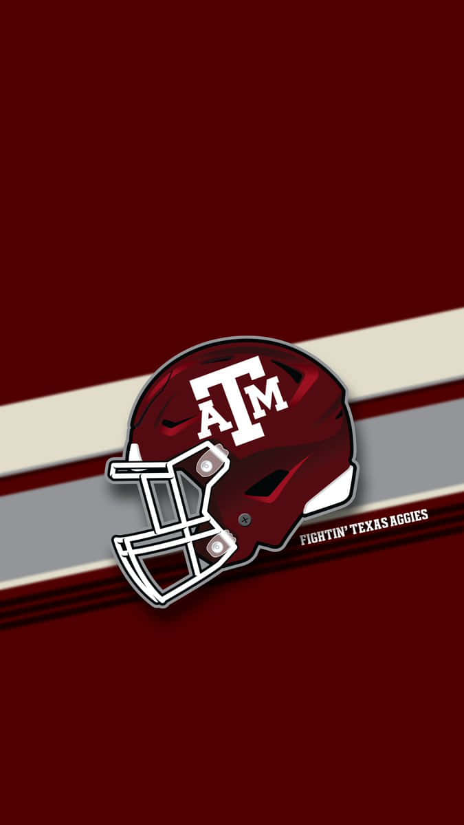 Minimalistic Texas Am Football Wallpaper