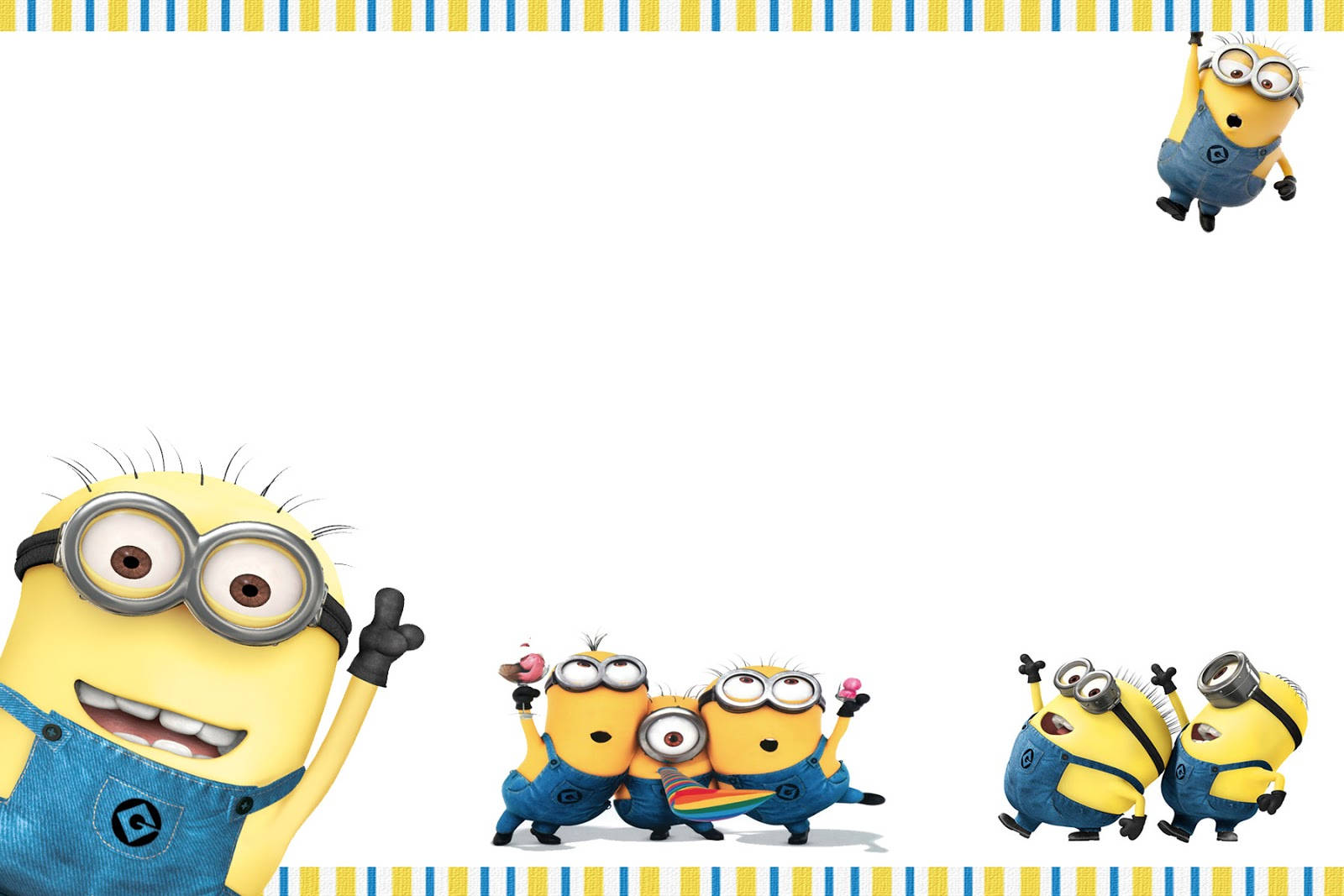 Minion Empty Birthday Cover Wallpaper