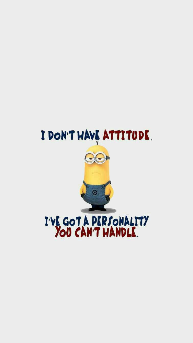 Minion Meme Attitude Personality Wallpaper