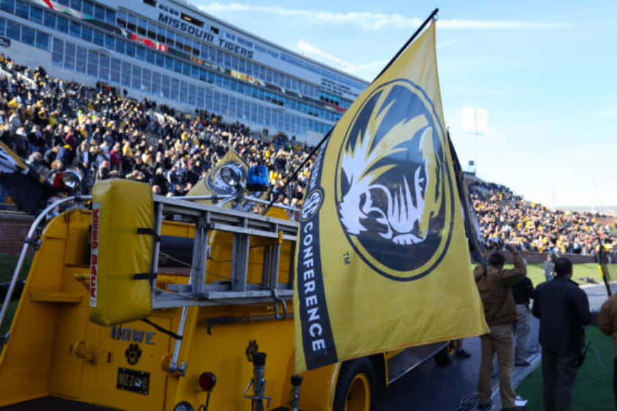 Missouri Tigers Flag Football Game University Of Missouri Wallpaper