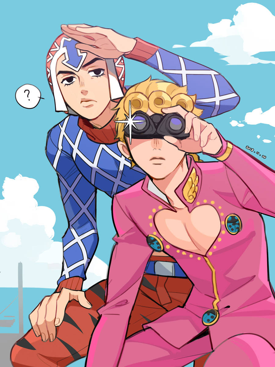 Mista And Giorno Wallpaper