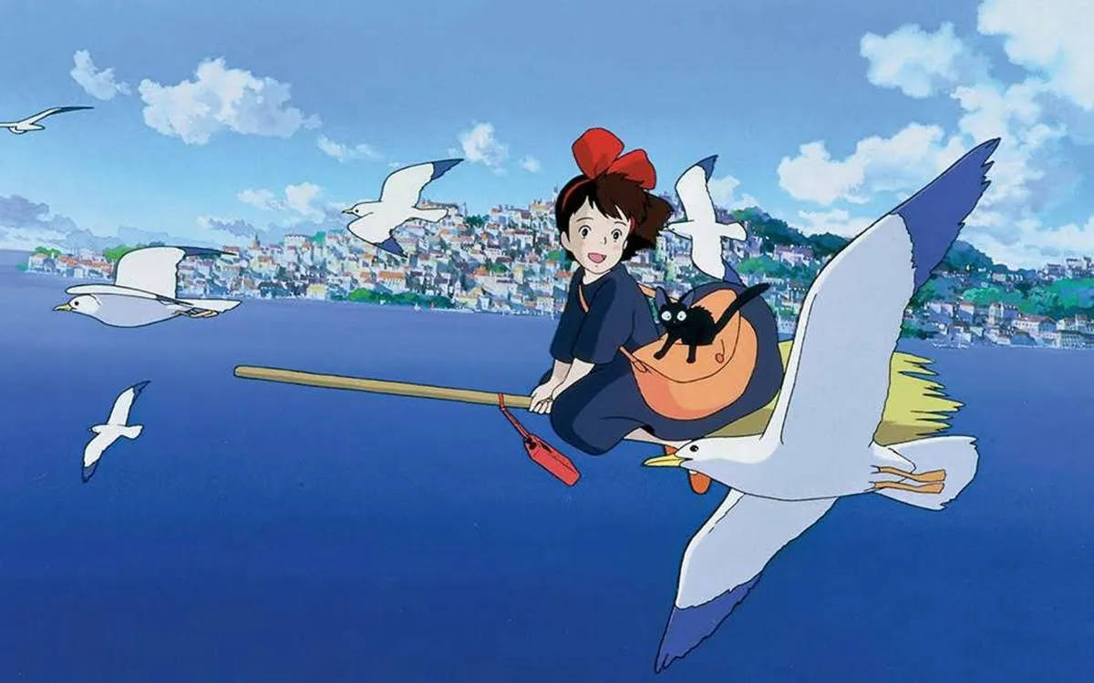Miyazaki Cute Retro Anime Aesthetic Still Wallpaper