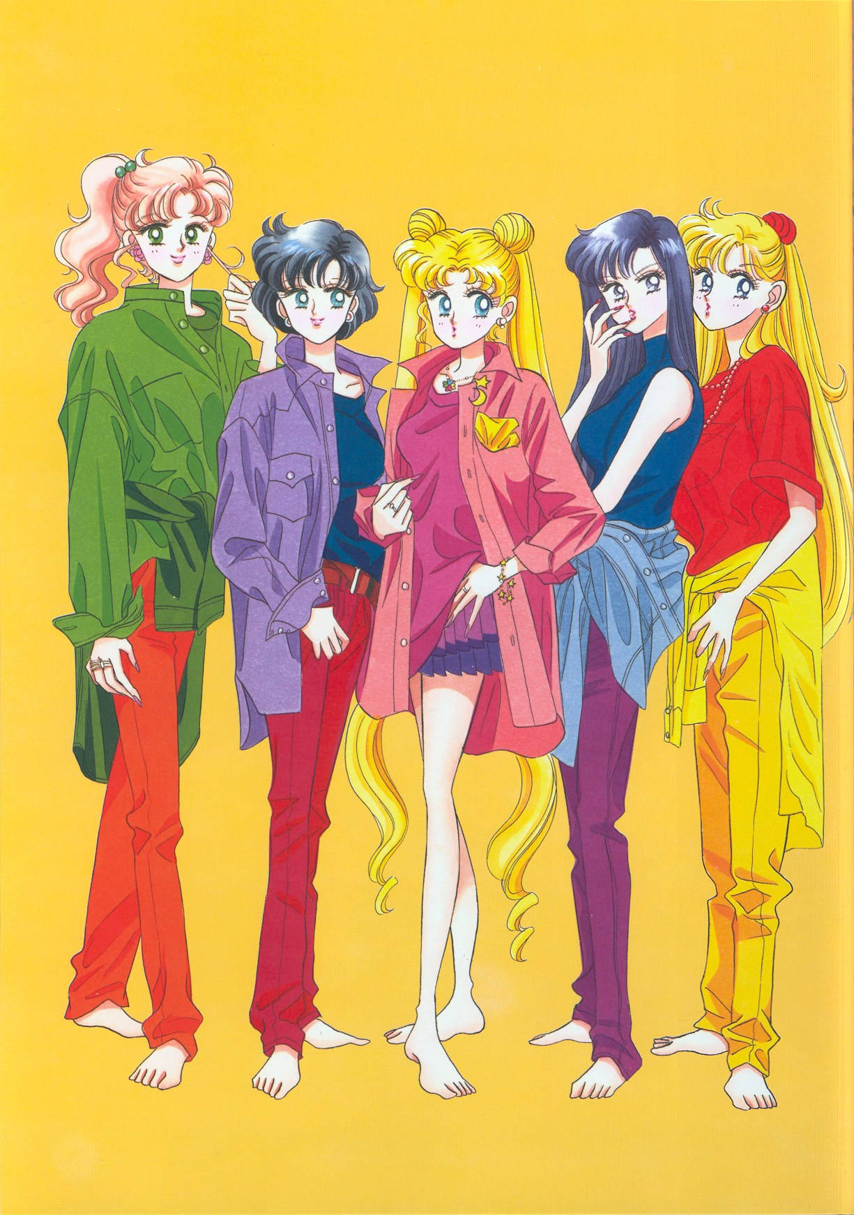 Modern Sailor Moon Guardians Wallpaper