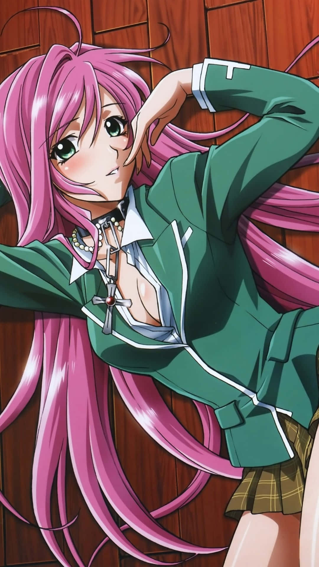 Download free Moka Akashiya From Rosario Vampire Wallpaper - MrWallpaper.com