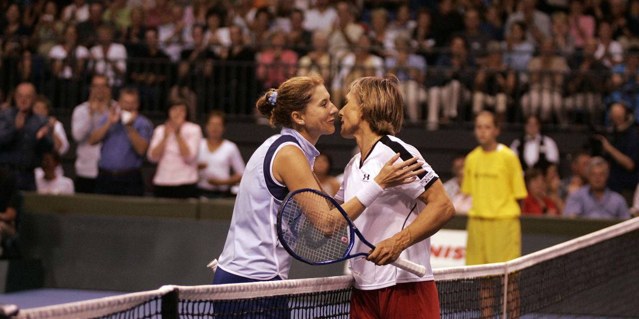 Monica Seles And Martina Navratilova Wallpaper