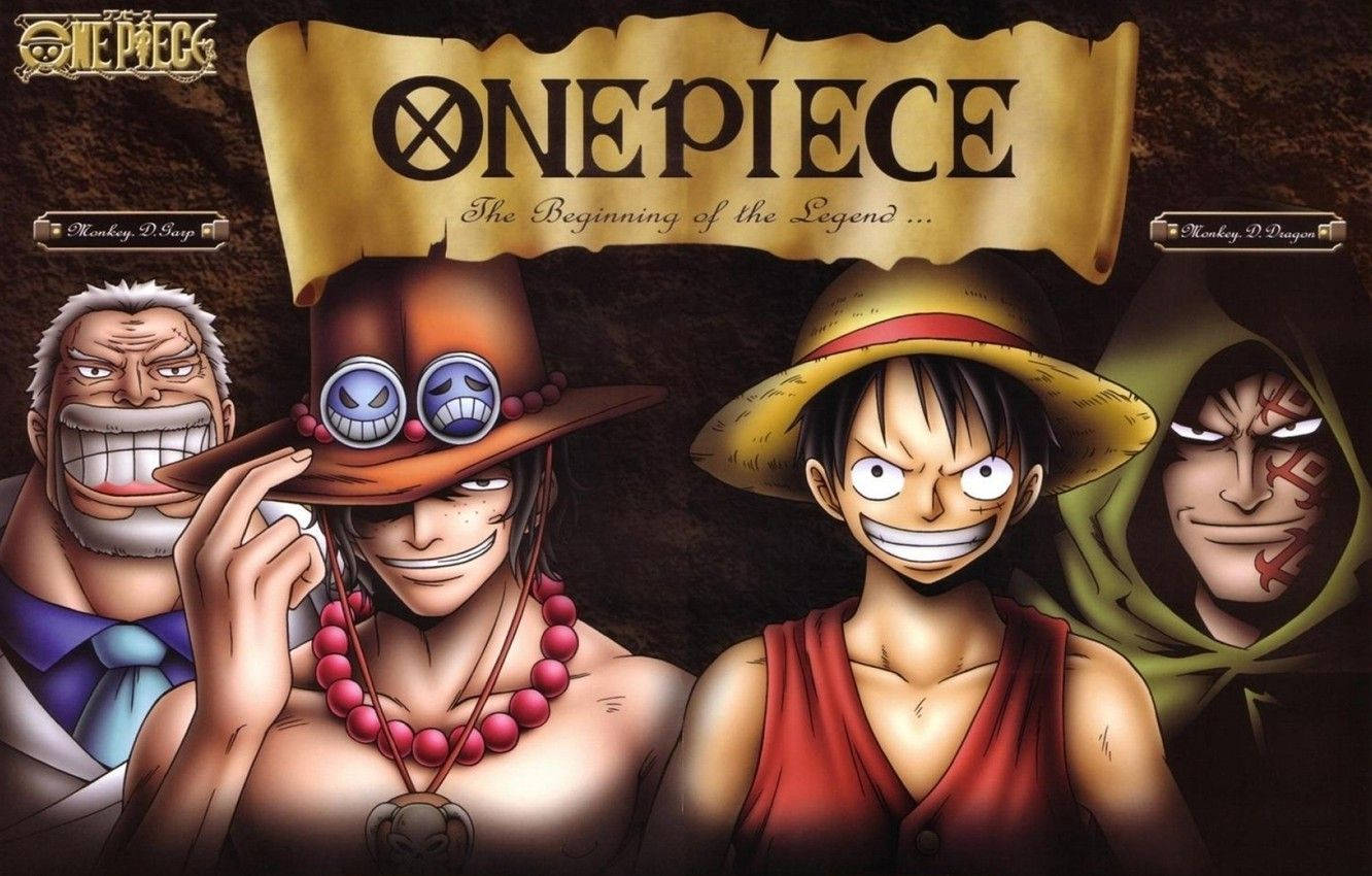 Monkey D Dragon One Piece Poster Wallpaper