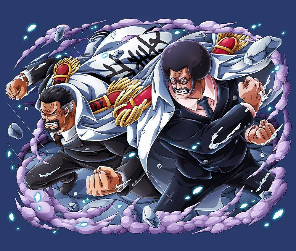 Monkey D Garp And Sengoku Wallpaper