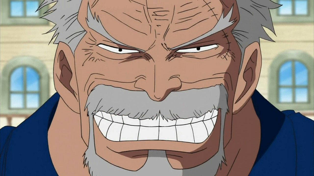 Monkey D Garp Grin Wallpaper