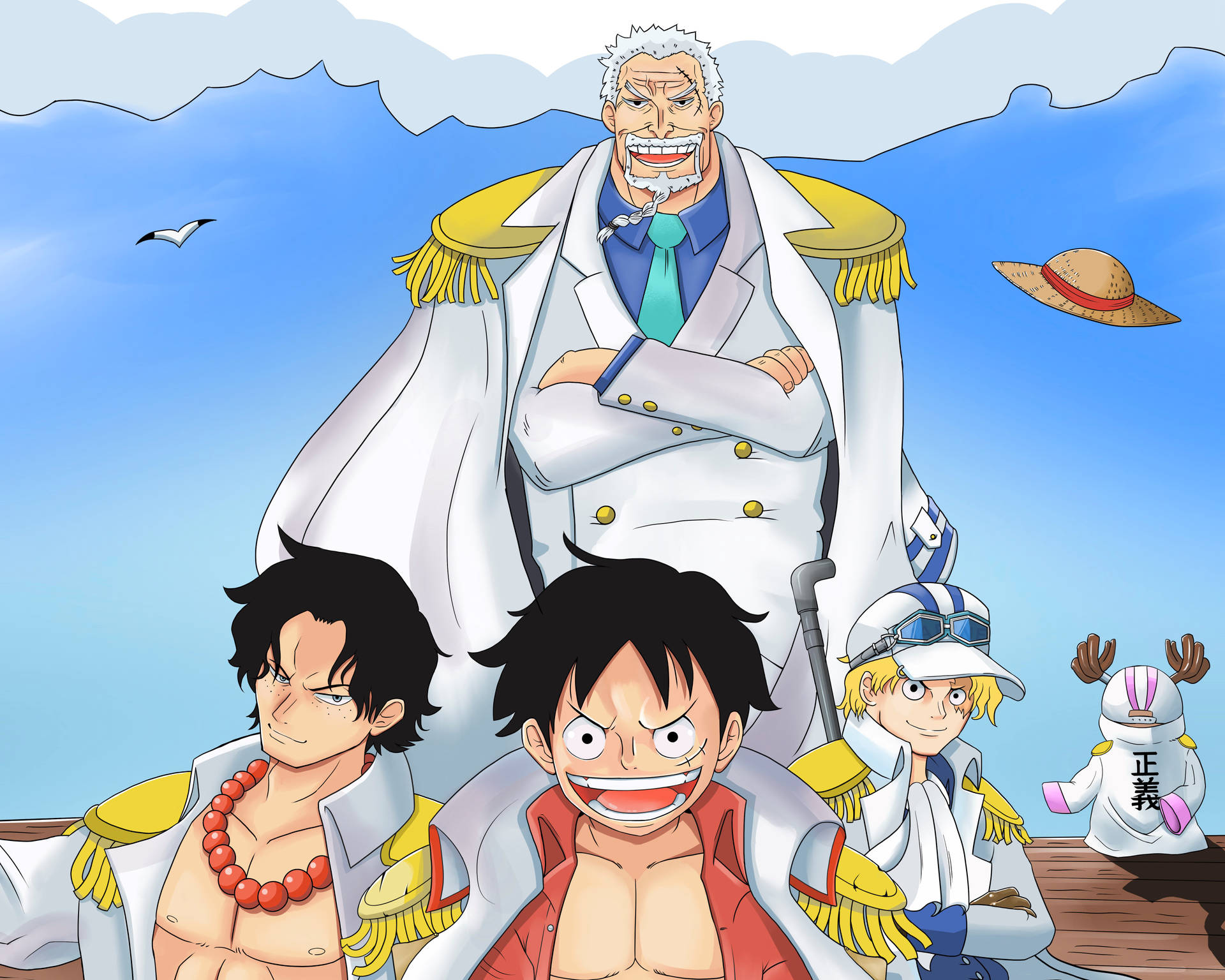 Why is Garp still a Vice Admiral. The Reason why Garp is still such a low…  | by Ali Sajid | Medium