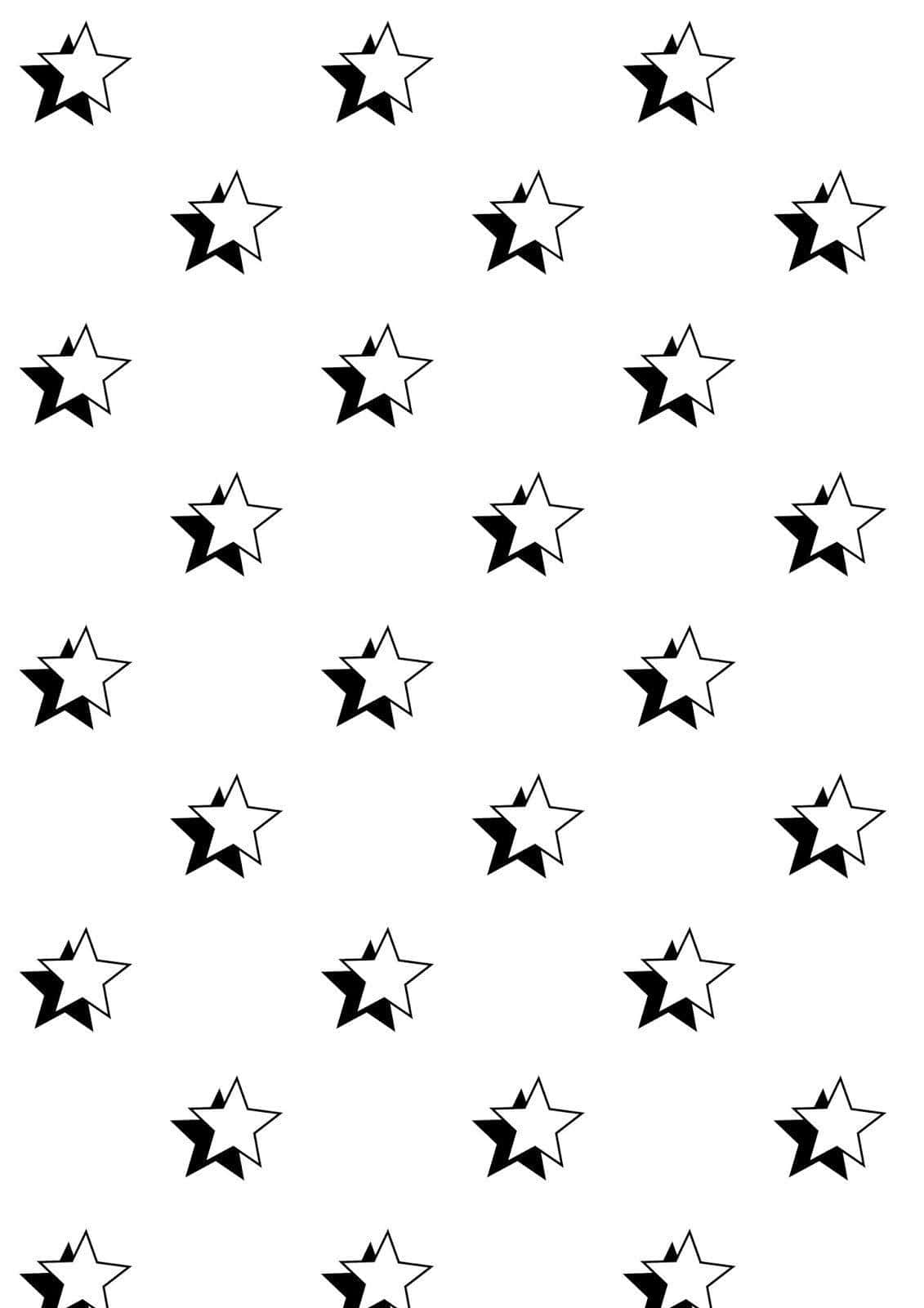 Monochromatic Star In Stunning Detail Wallpaper