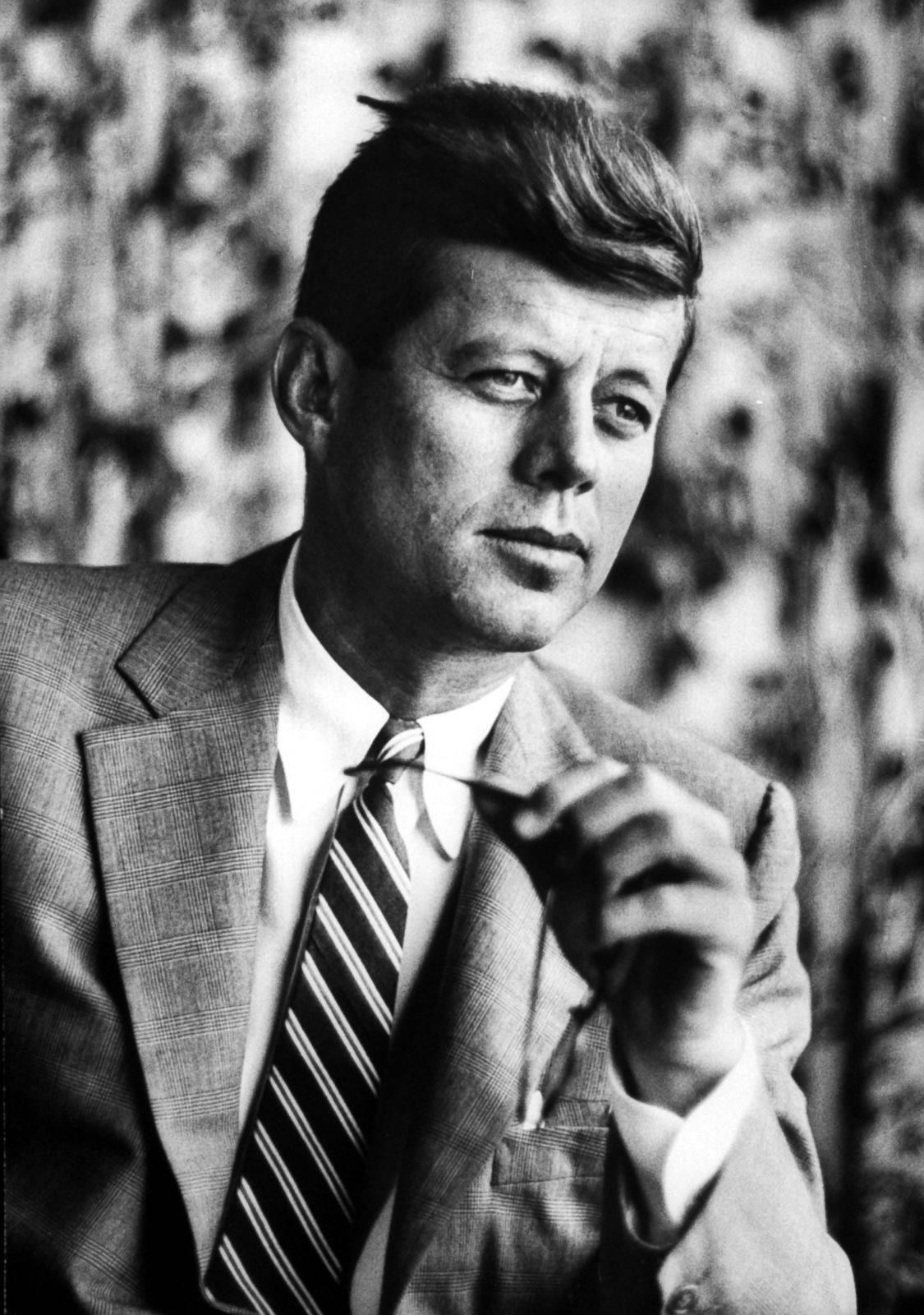 Monochrome John F. Kennedy Wallpaper