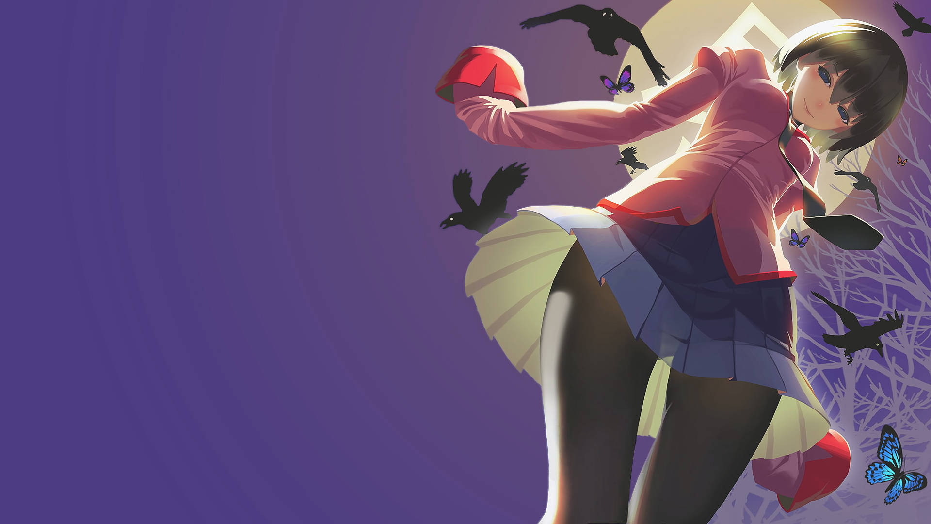 Anime - Bakemonogatari Wallpaper | Anime, Hd anime wallpapers, Anime images