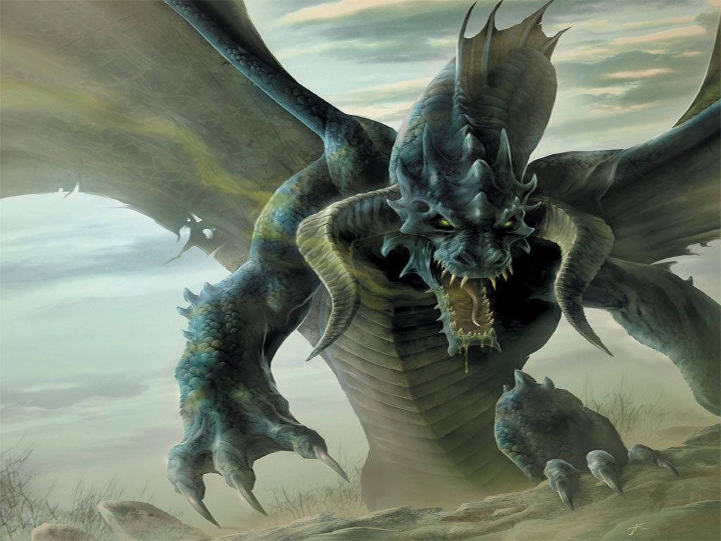 Monster Earth Dragon Wallpaper