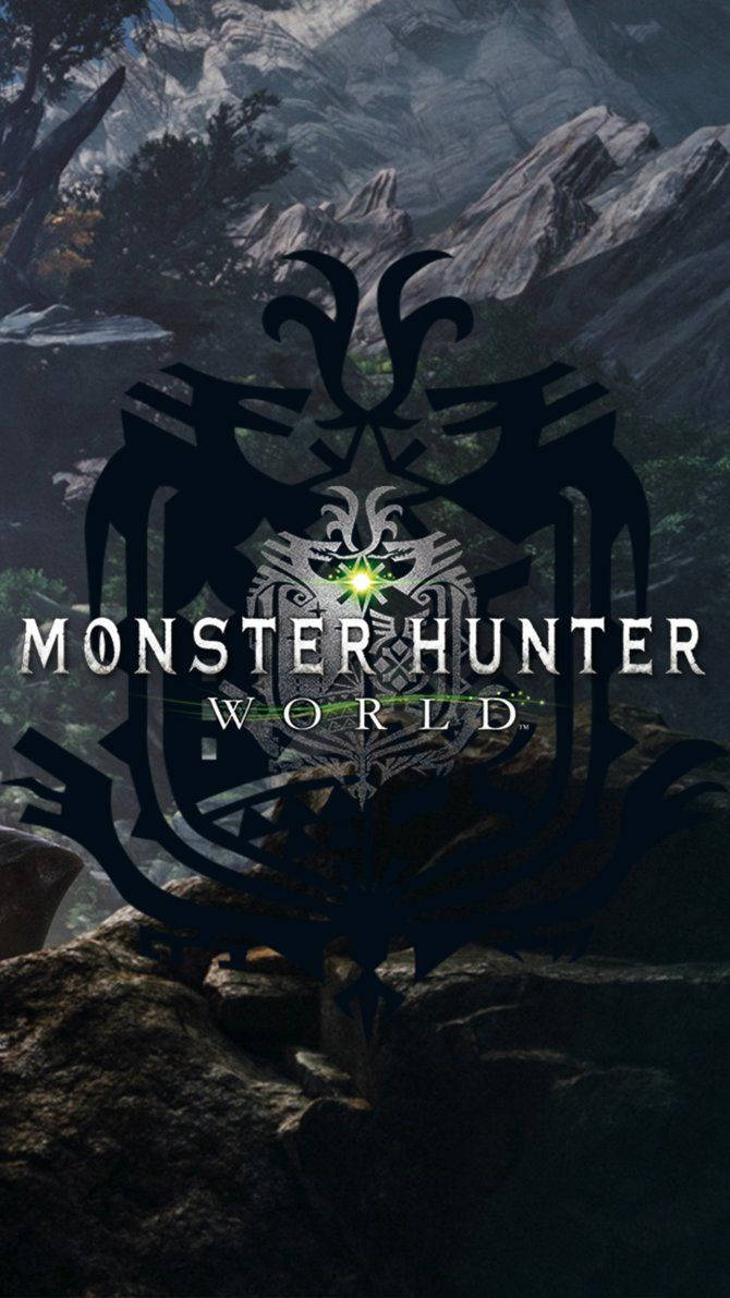 Monster Hunter Iphone Emblem Wallpaper