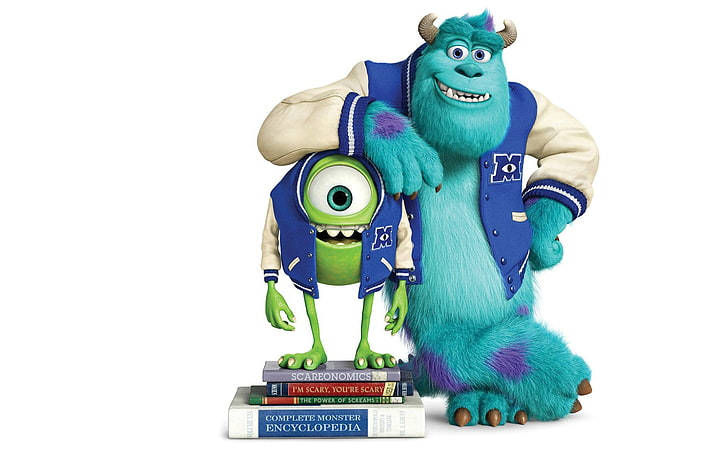 Monsters University Mike And Sulley Classmates Wallpaper