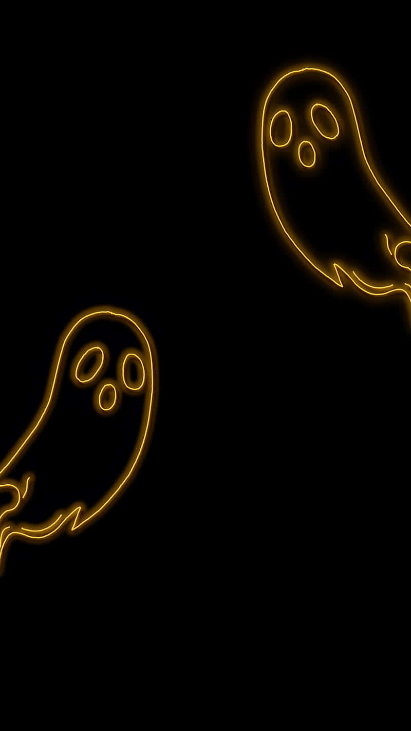 Monstrously Minimalist Halloween Wallpaper