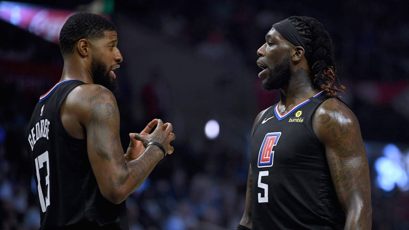Montrezl Harrell And Paul George Wallpaper