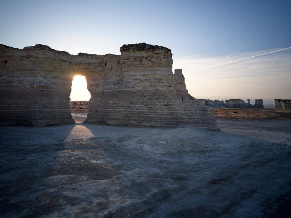 Monument Rocks In Wichita Wallpaper