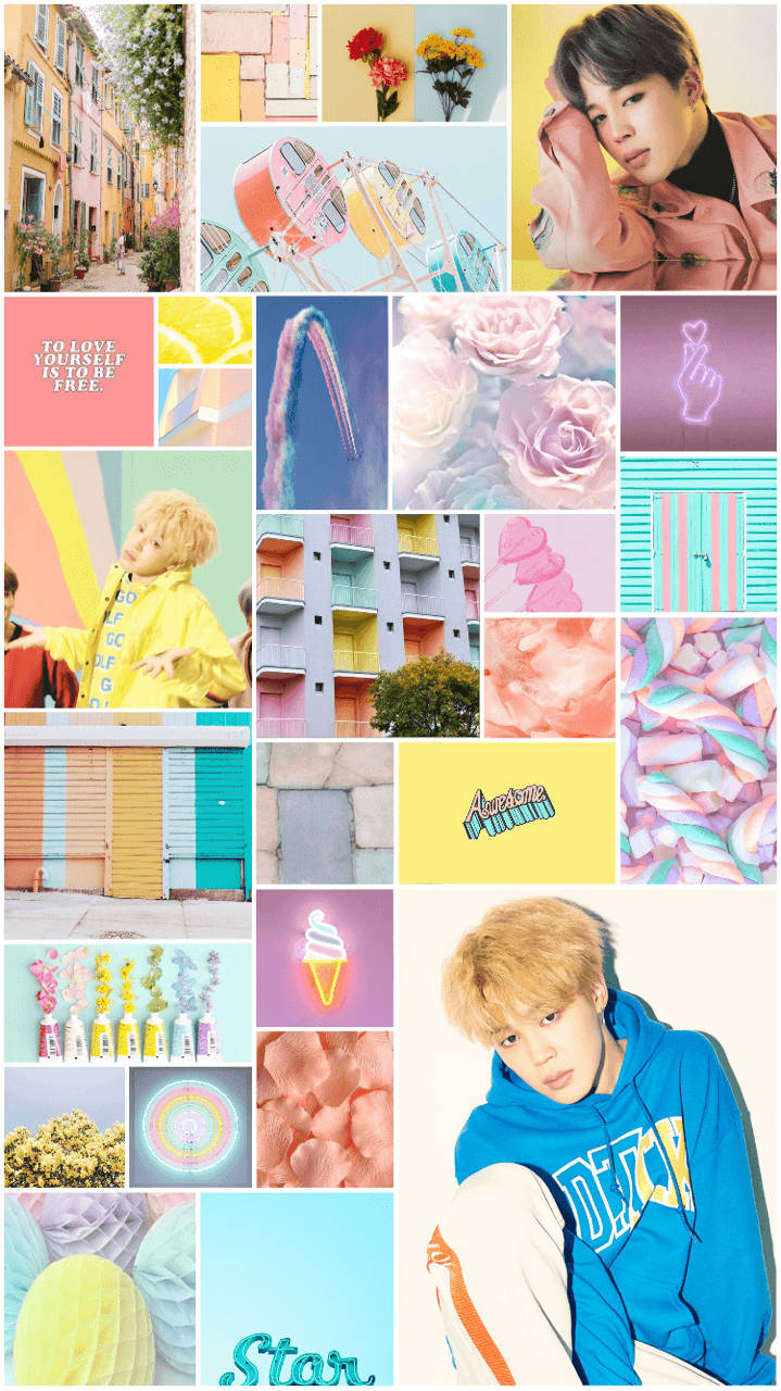 Moodboard Jimin Aesthetic Wallpaper