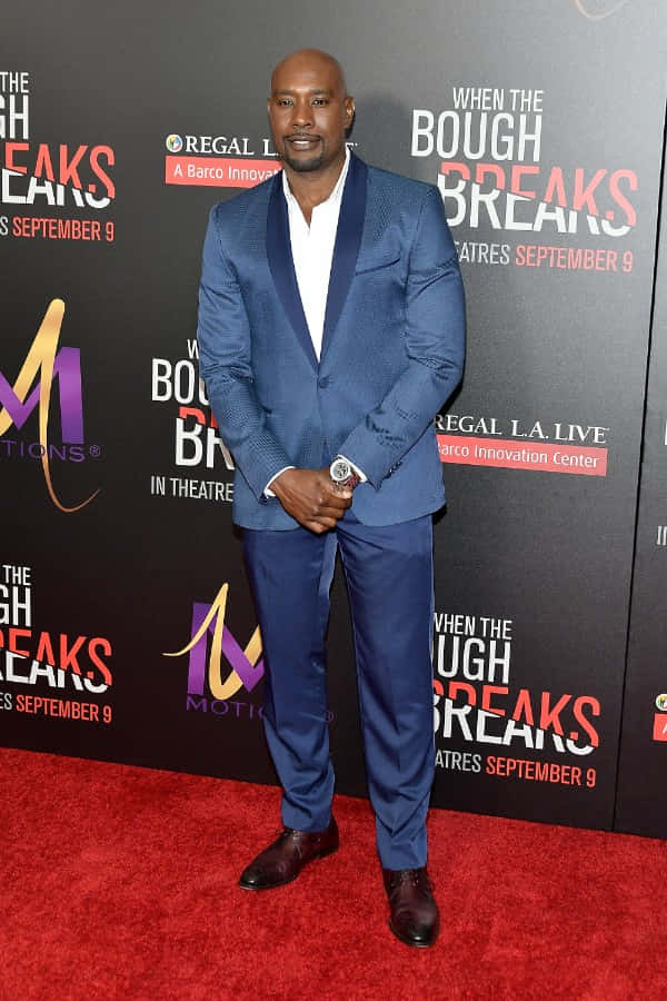 Morris Chestnut Red Carpet Event Wallpaper