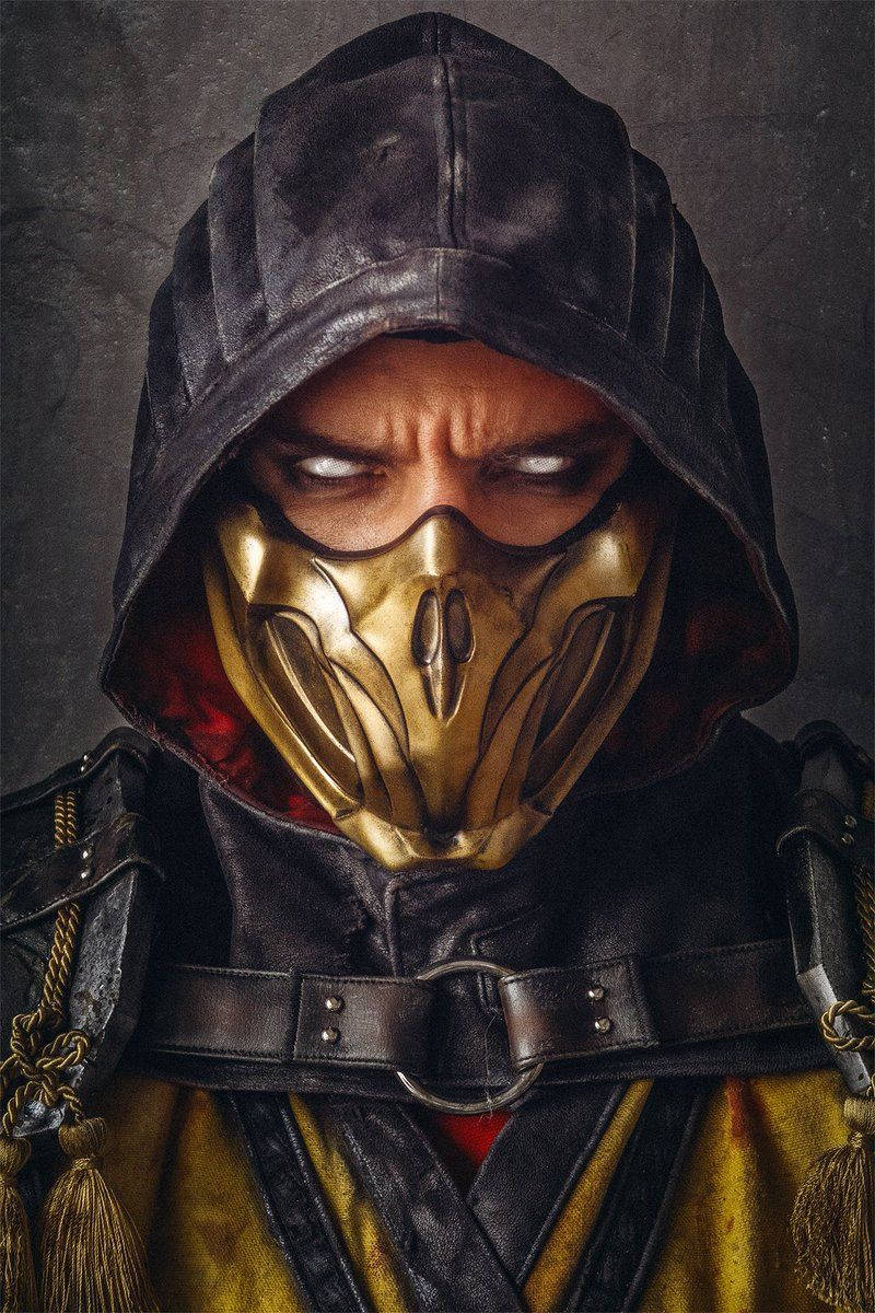 Mortal Kombat 11 Scorpion Portrait Wallpaper