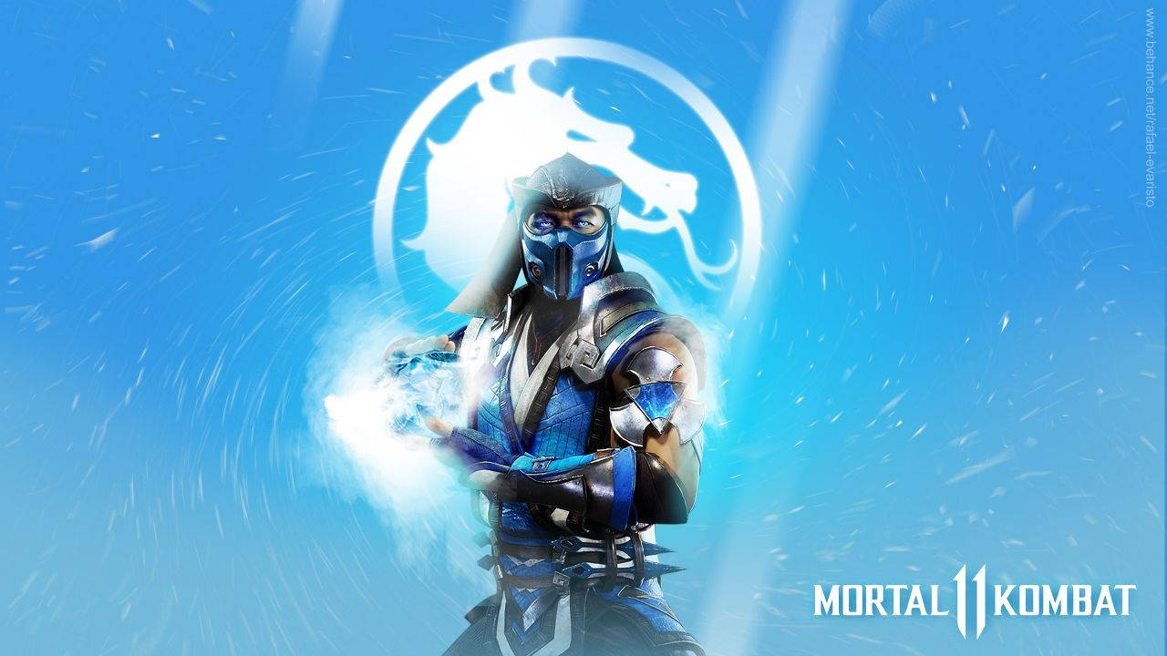 Mortal Kombat 11 Sub Zero Blue Wallpaper