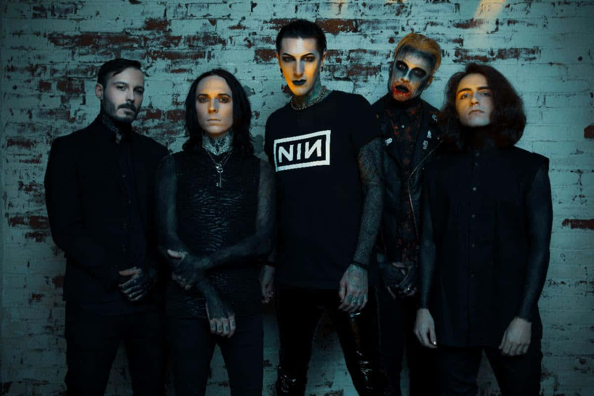 Motionless In White Band Portrait Wallpaper