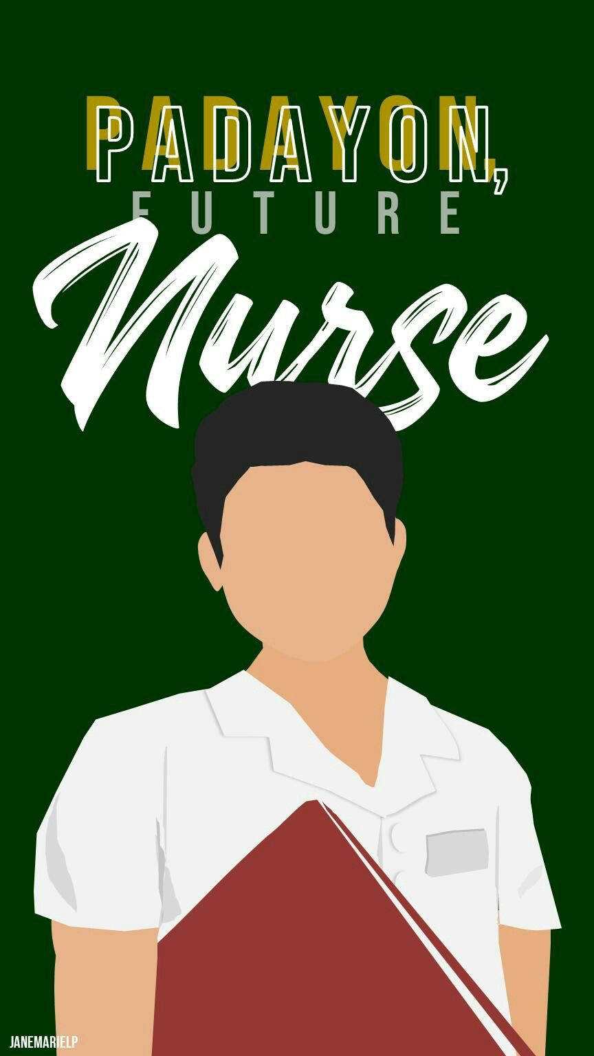 Motivational Future Nurse Poster Wallpaper