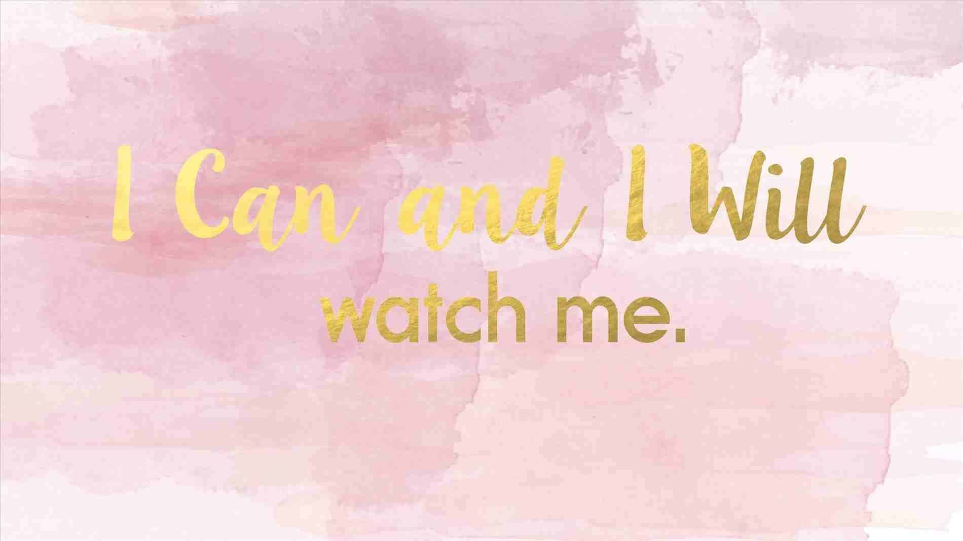 Motivational Quote Rose Gold Laptop Wallpaper