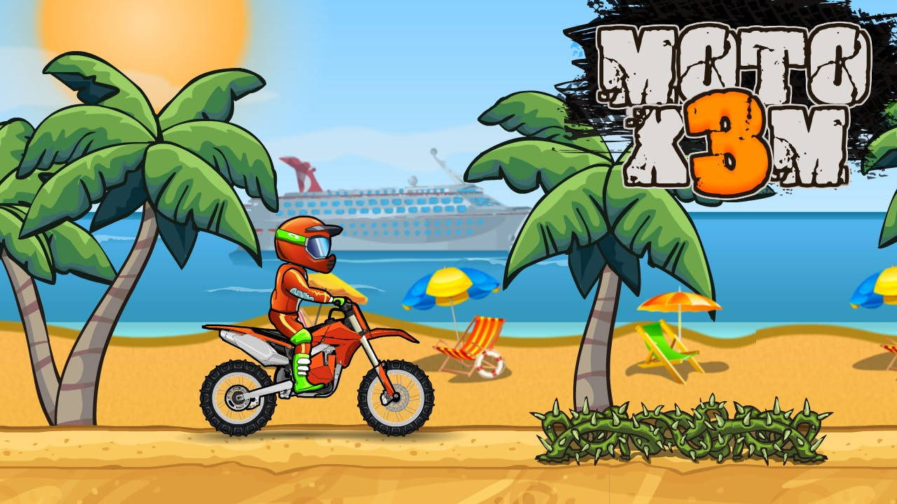 Moto X3m Bike Game Wallpaper