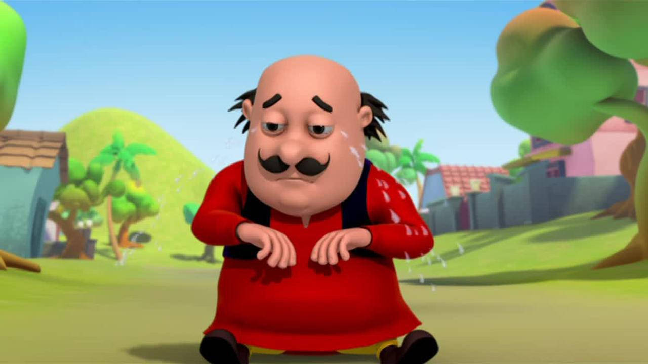 Motu Patlu Crying Wallpaper