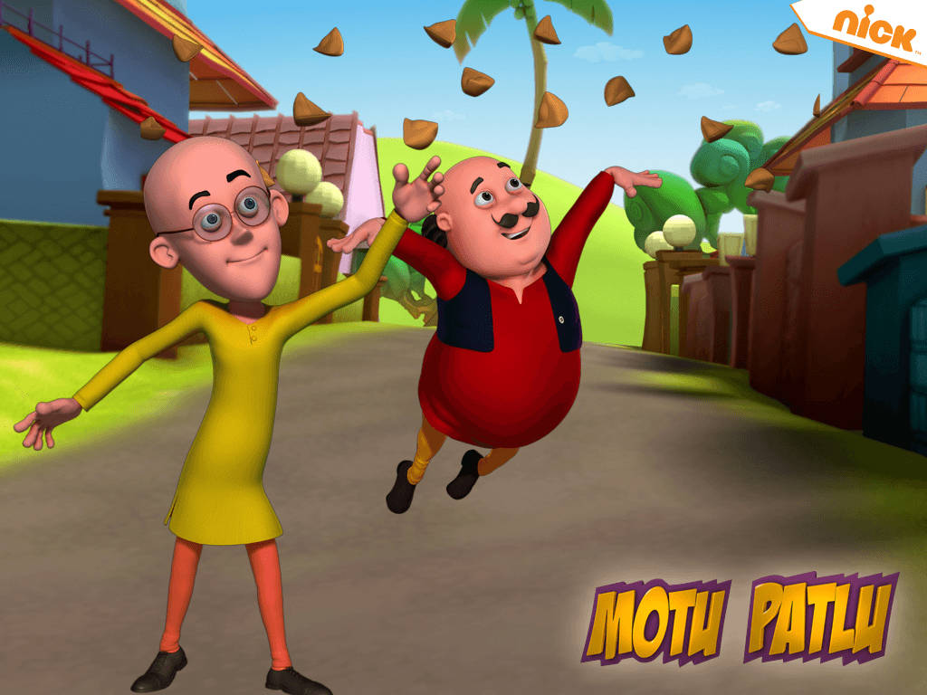 Motu Patlu Nick Jr. Wallpaper