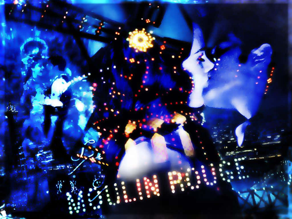 Moulin Rouge Neon Love Wallpaper