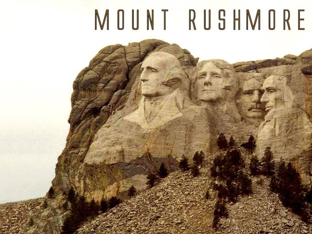 Mount Rushmore From A Different Angle Wallpaper