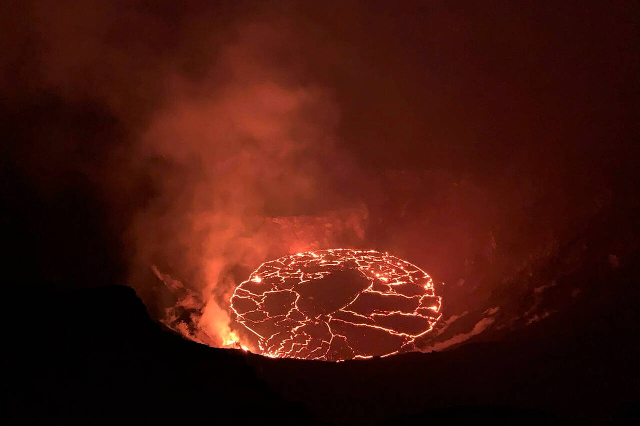 Mouth Of Kilauea Volcano Wallpaper