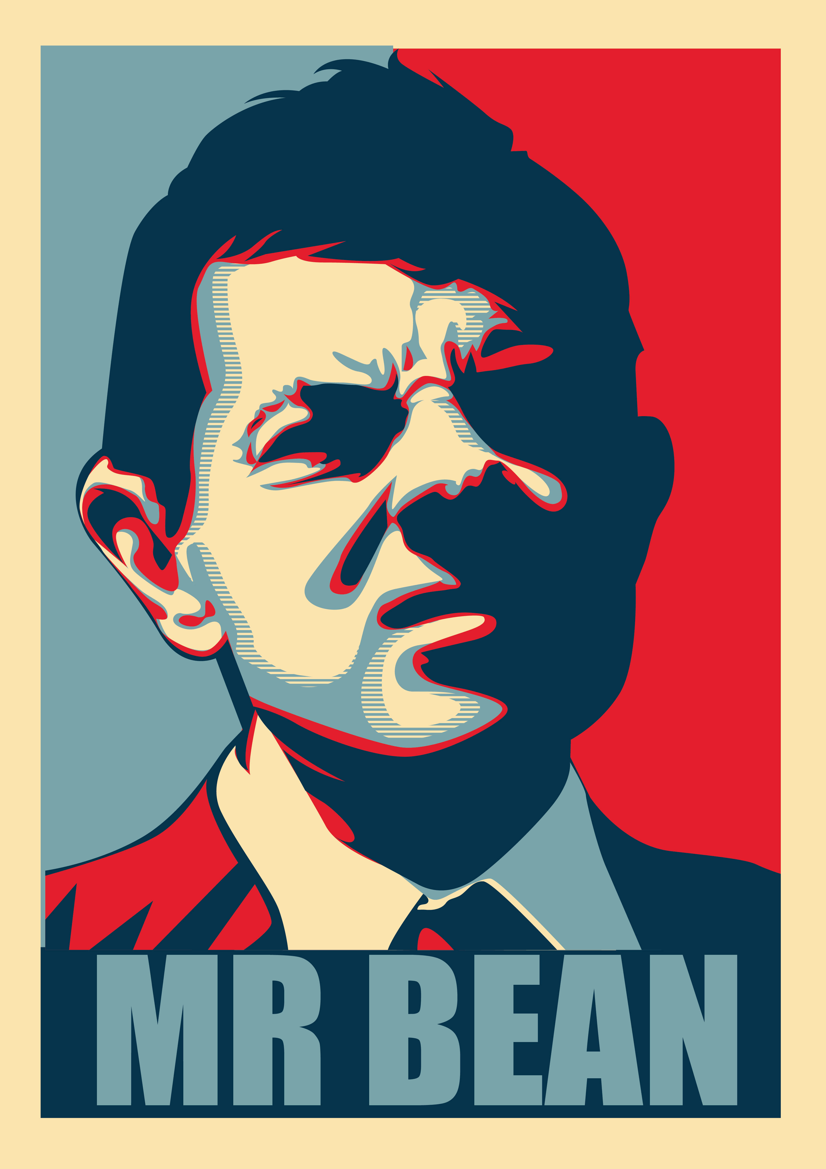 Mr Bean 4k Poster Wallpaper