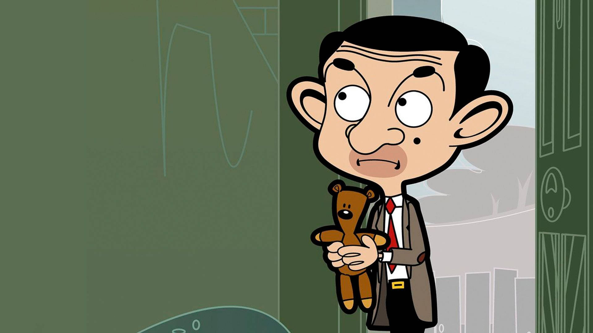 Download free Mr Bean Cartoon And Teddy Wallpaper MrWallpaper