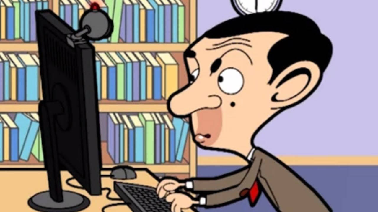 Mr. Bean Cartoon Computer Wallpaper