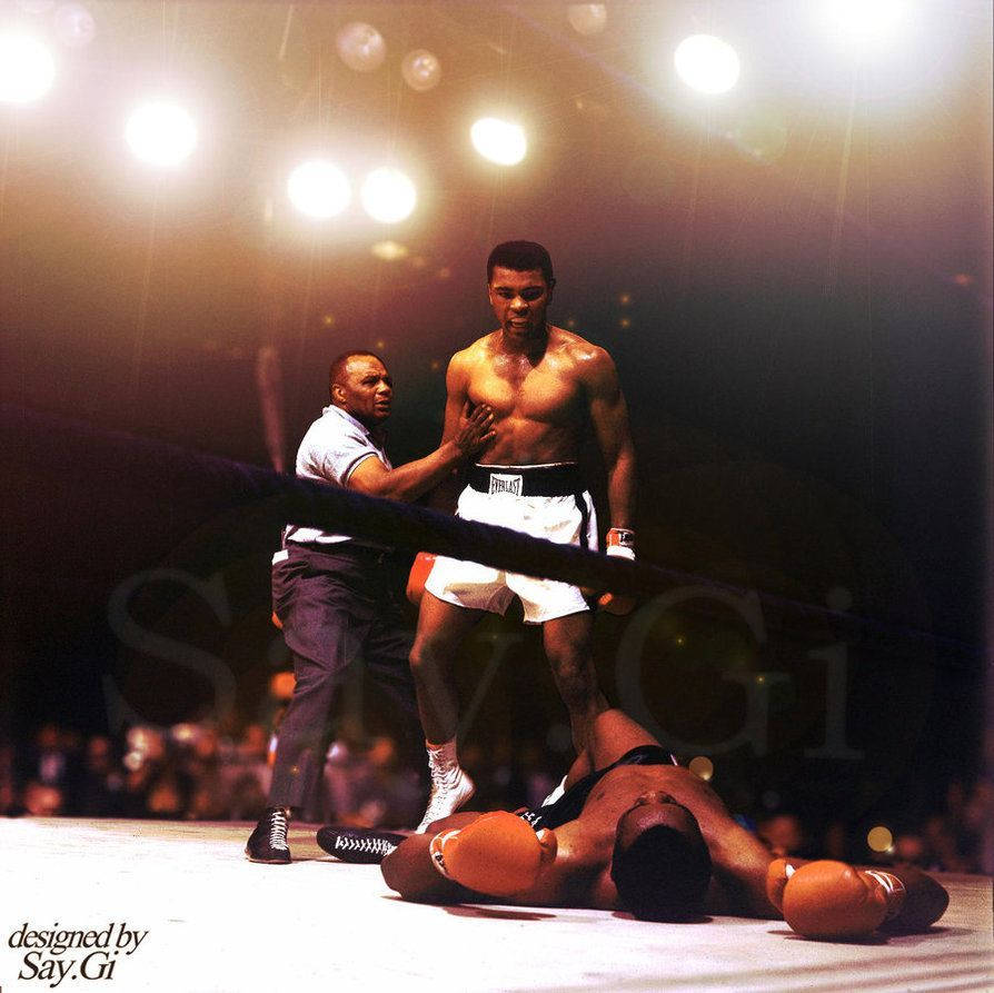 Muhammad Ali Boxer Fan Art Wallpaper