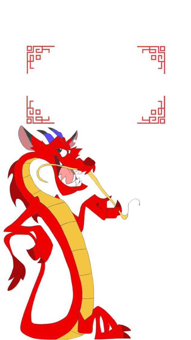 Mulan Pet Dragon Wallpaper