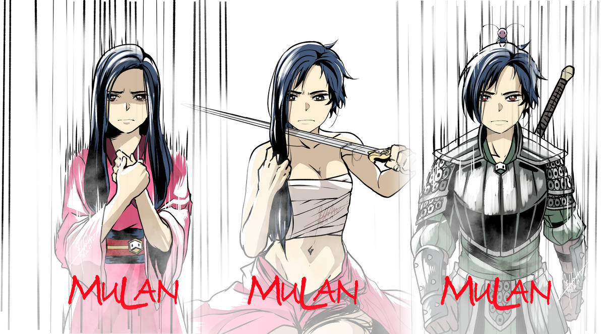 Mulan Transformation Wallpaper