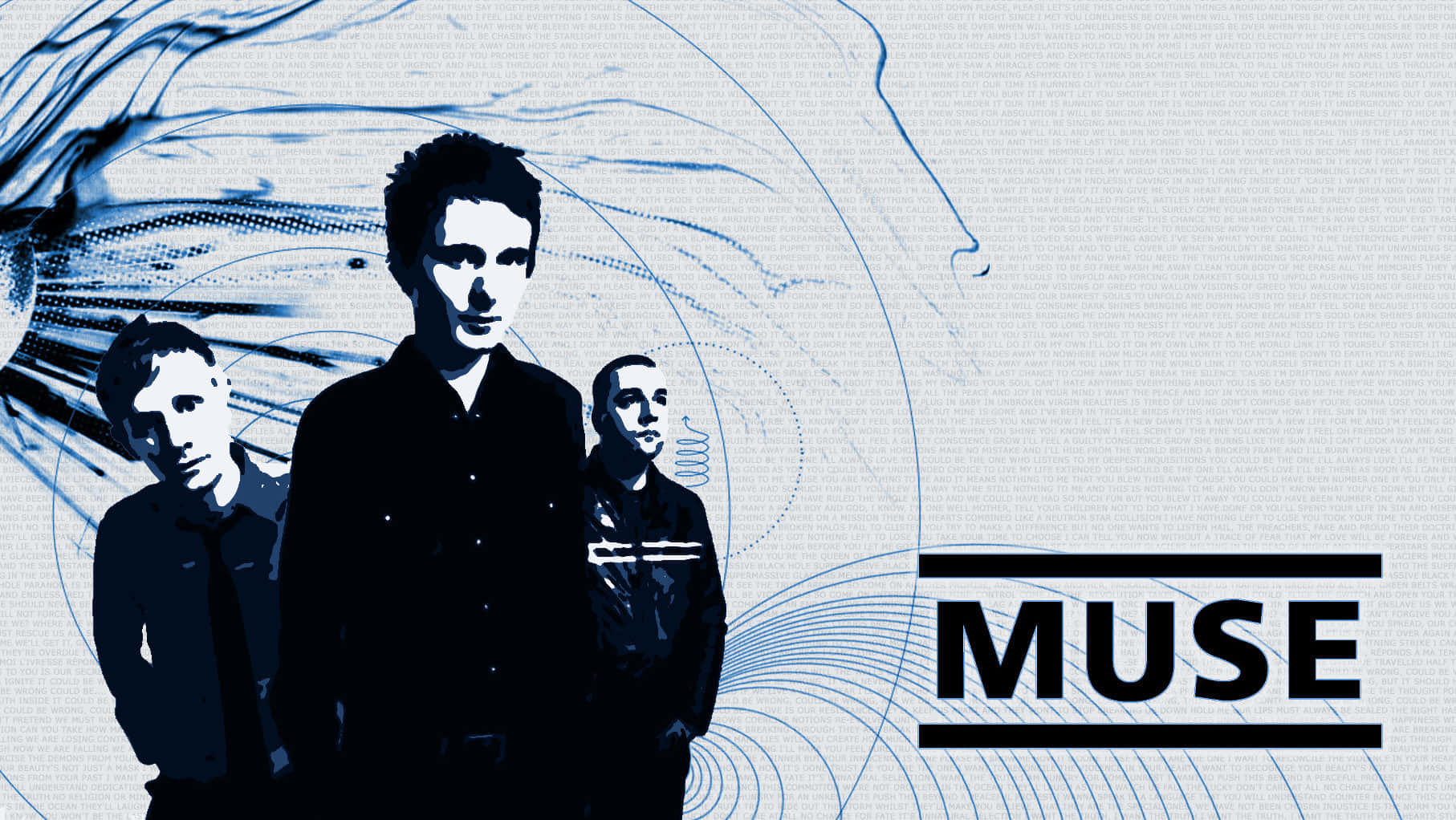 Muse Band Abstract Background Wallpaper