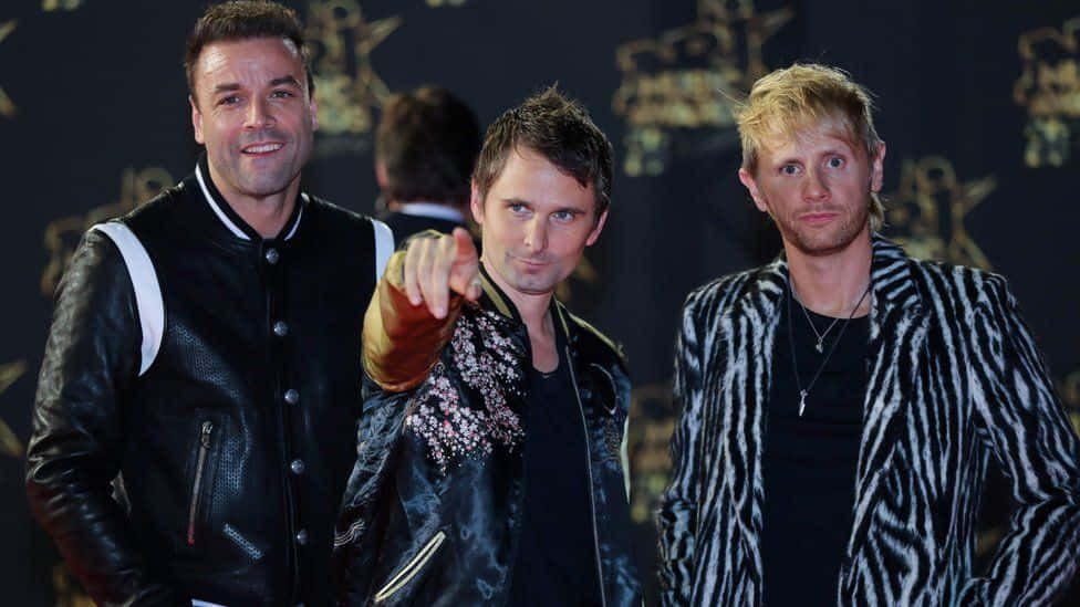 Muse Band Members Red Carpet Event Wallpaper